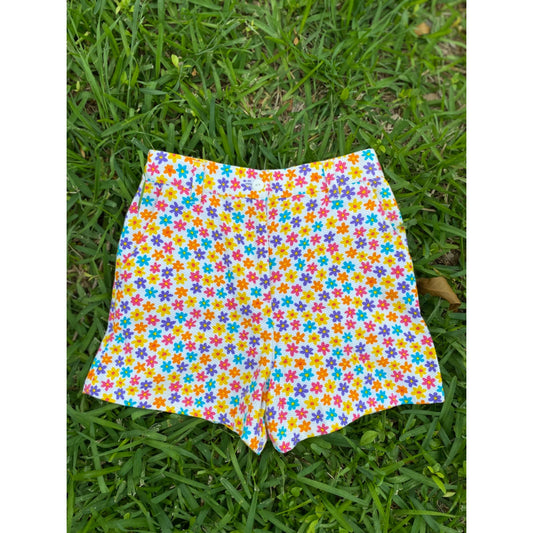 90’s Copper Key Flower Power Shorts 10