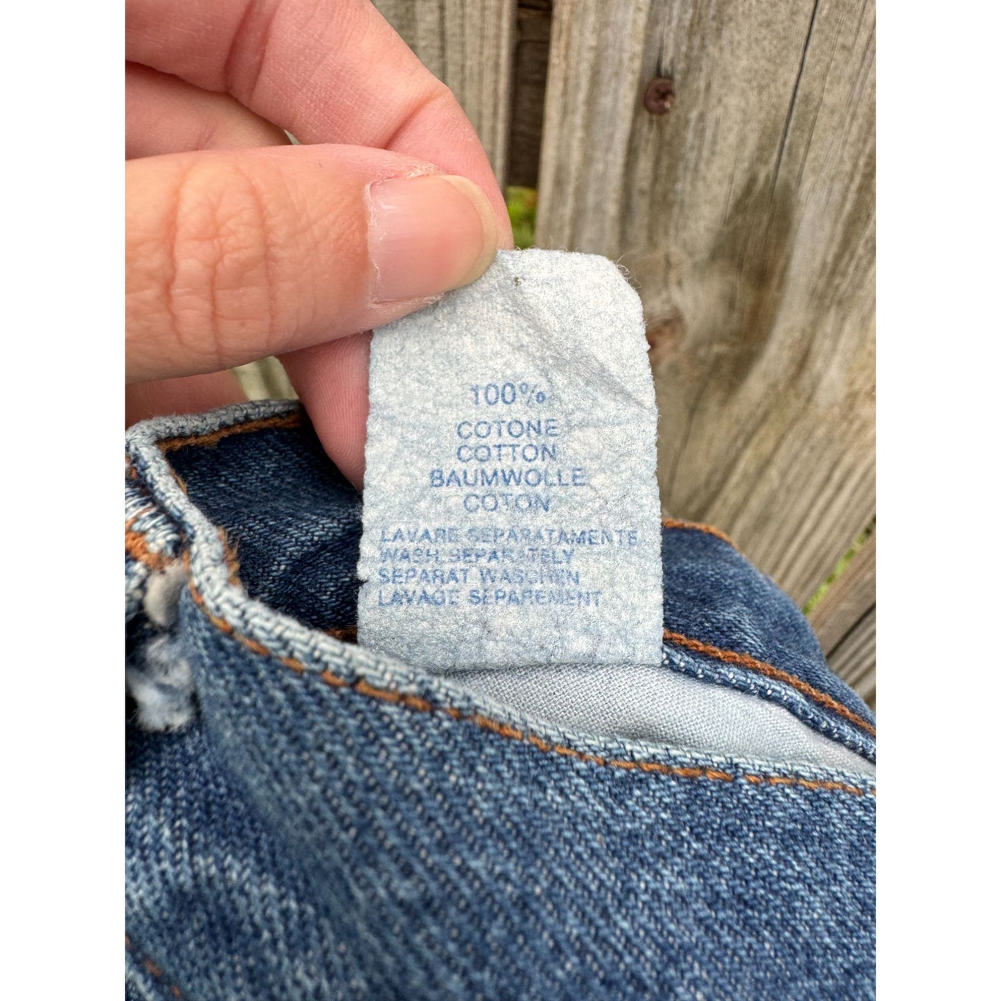 90's 33 Jeans & Sportswear Dark Wash High Rise Denim Jeans 30
