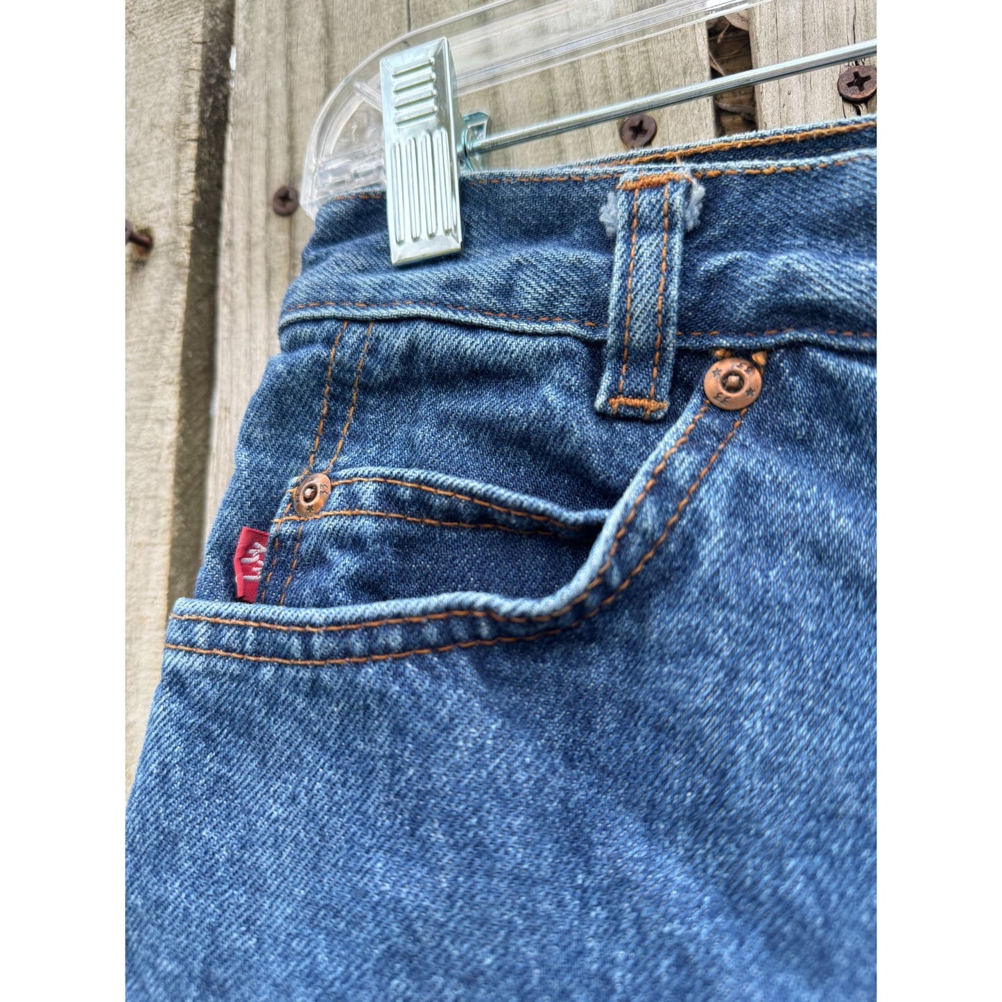 90's 33 Jeans & Sportswear Dark Wash High Rise Denim Jeans 30