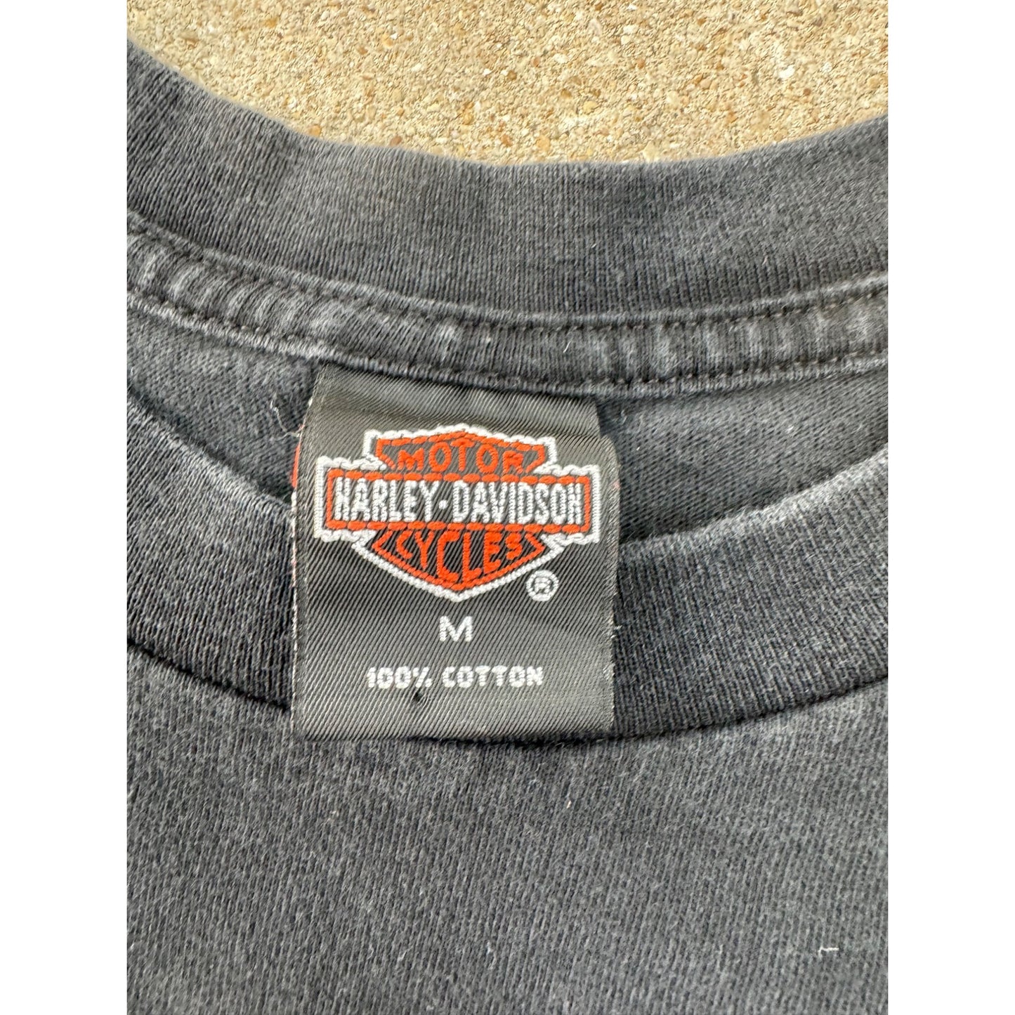 00' Harley Davidson Hempstead NY Eagle Graphic Motorcycle Tee T-Shirt M