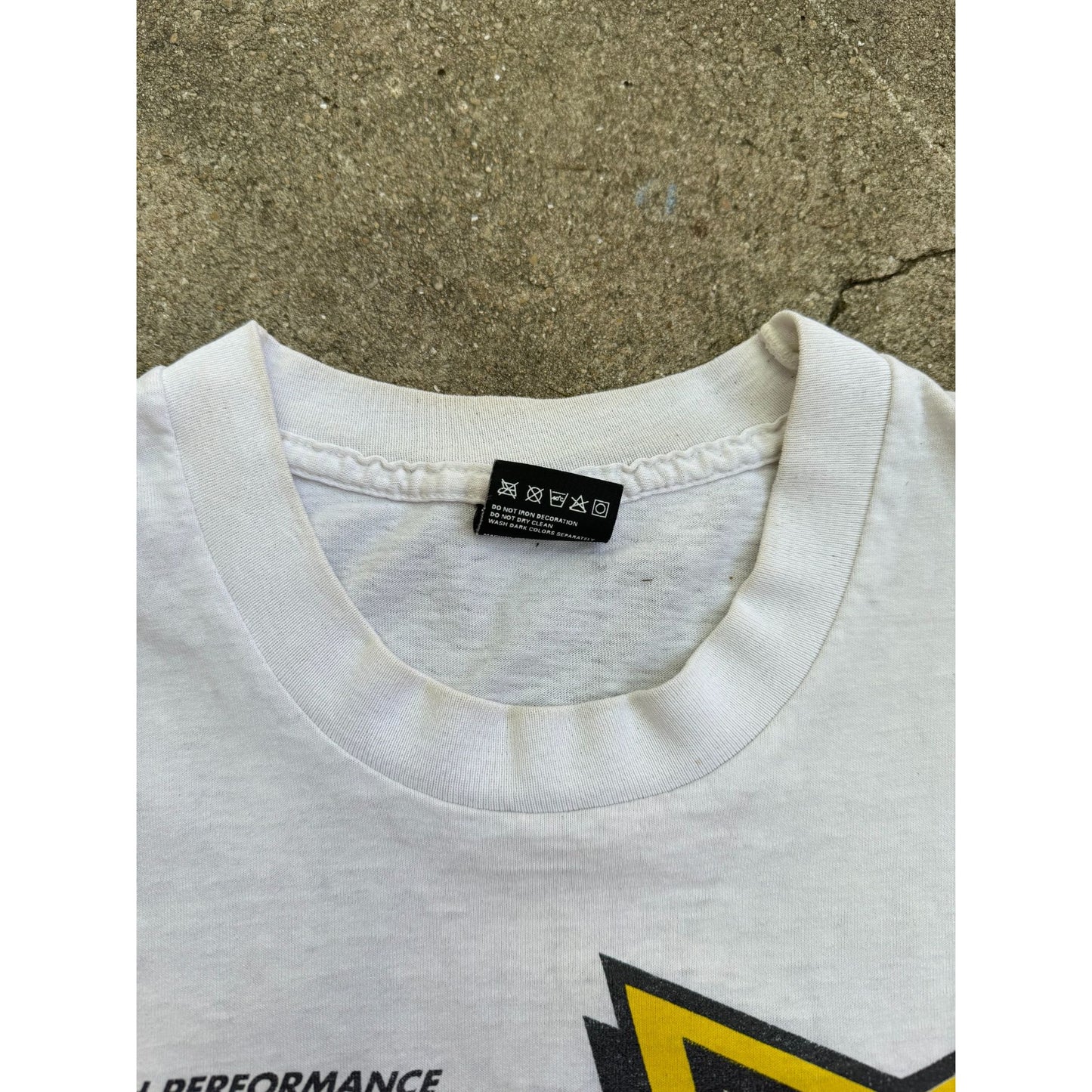 90's High Performance Pontiac Racing Car Tee Single Stitch T-Shirt XL