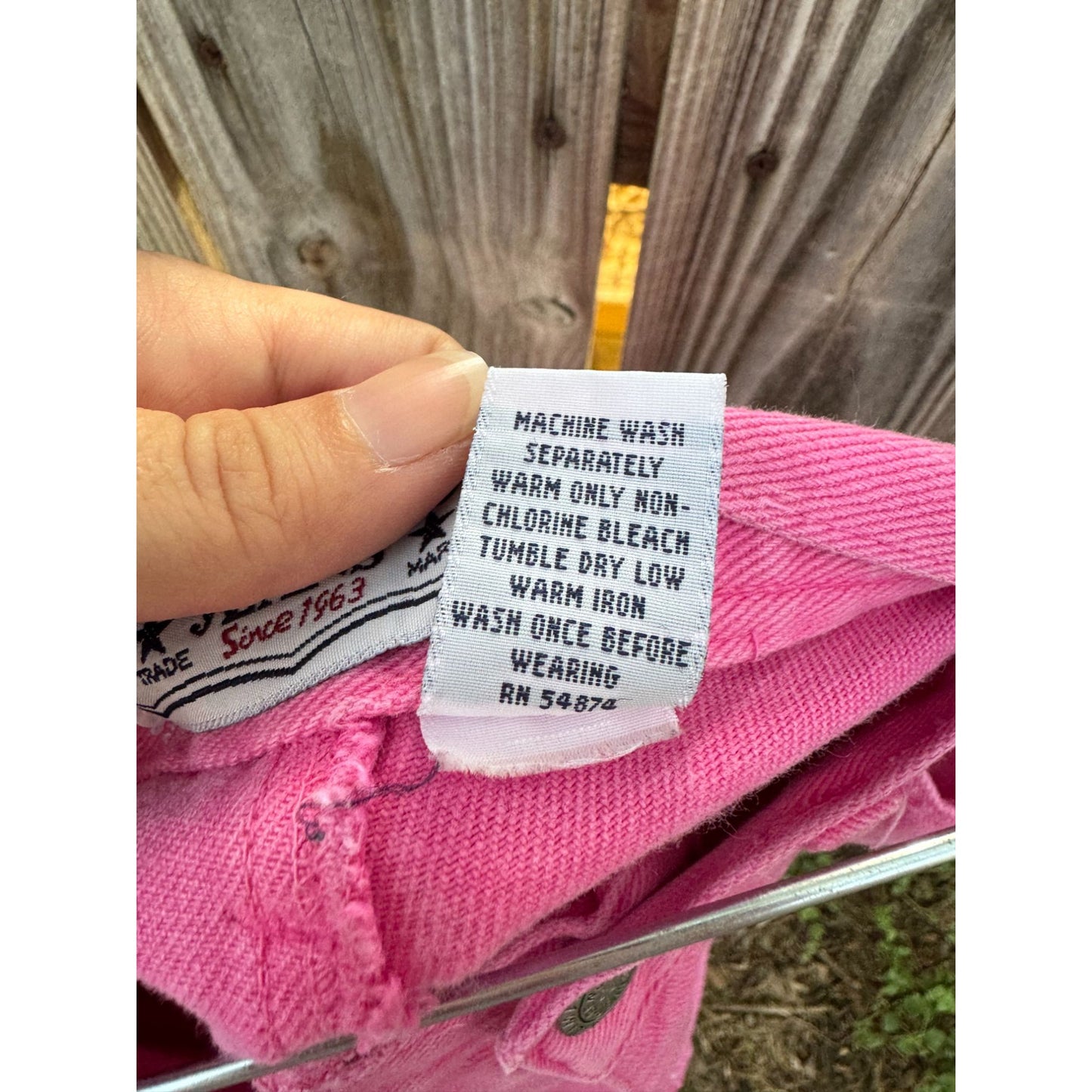90's Limited Jeans Pink Denim Jean Shorts Jorts Size 10