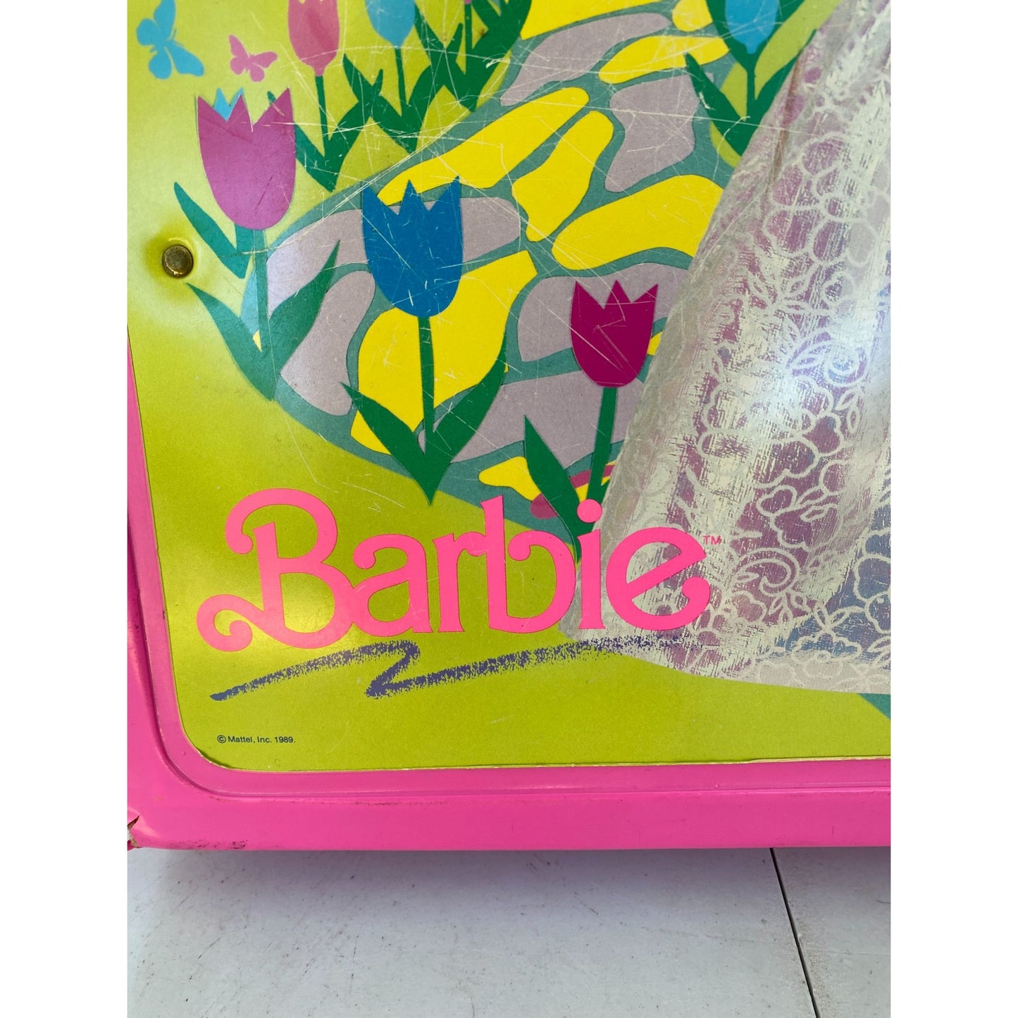 1989 Mattel Barbie Doll Carrying Case