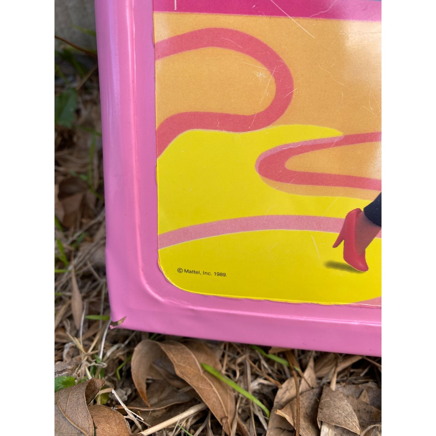 89' Mattel Barbie Doll Case Trunk with Accessories Box