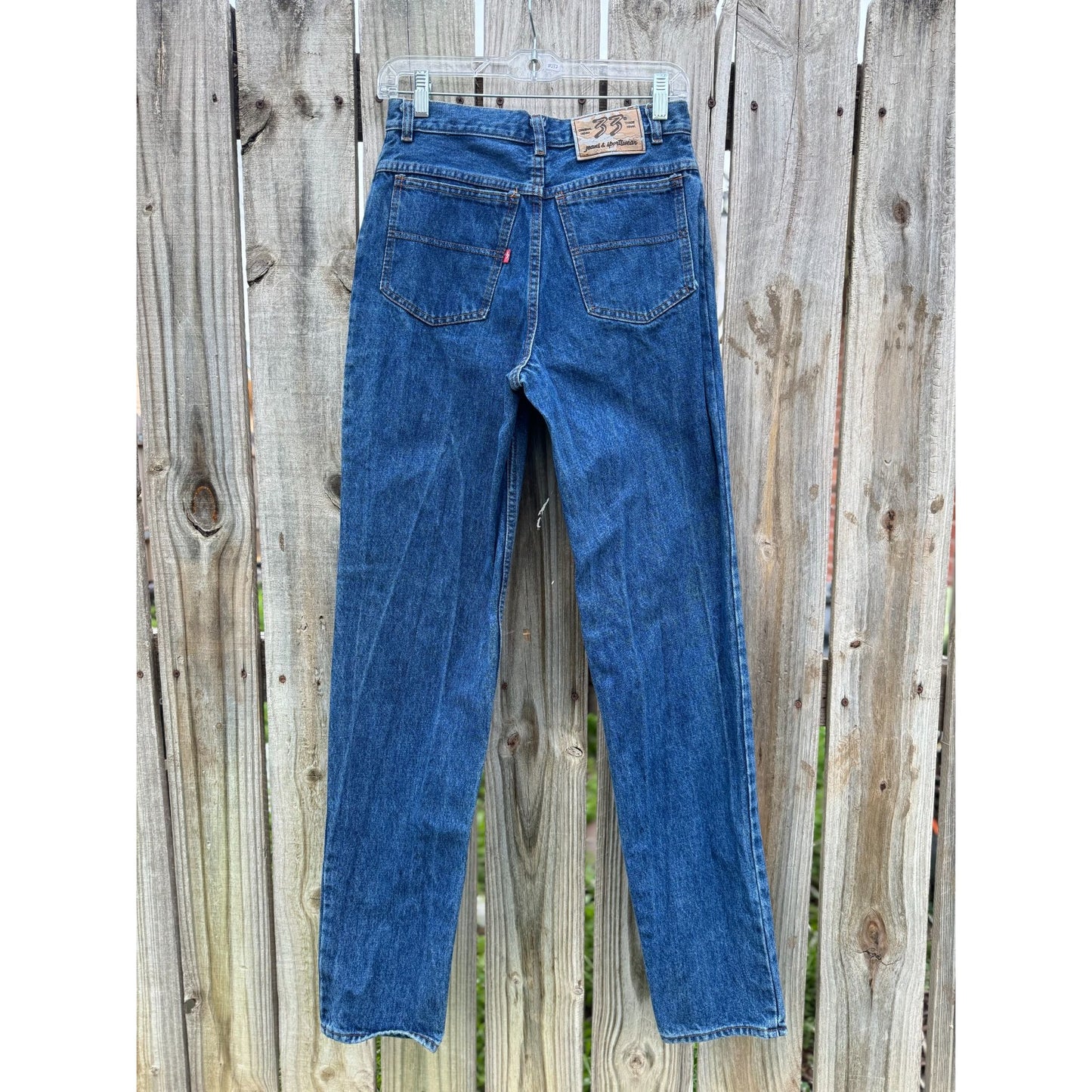 90's 33 Jeans & Sportswear Dark Wash High Rise Denim Jeans 30