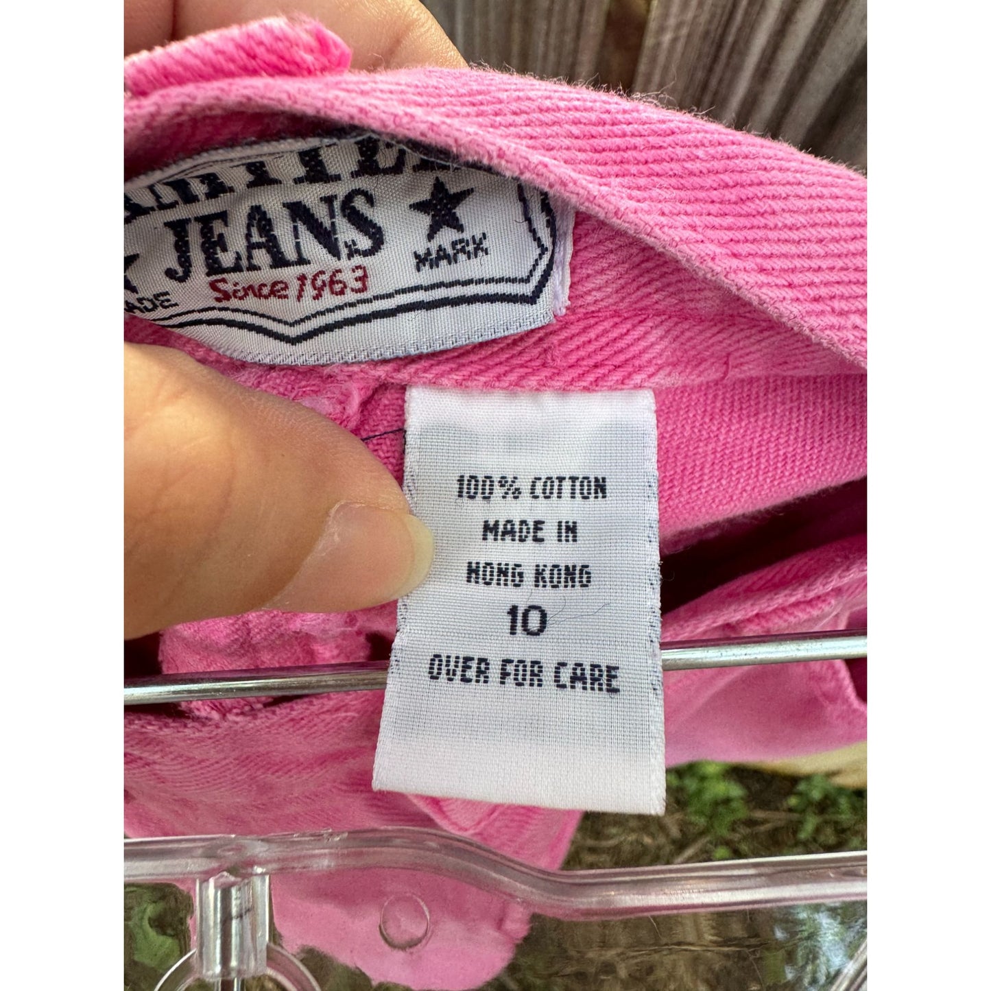 90's Limited Jeans Pink Denim Jean Shorts Jorts Size 10