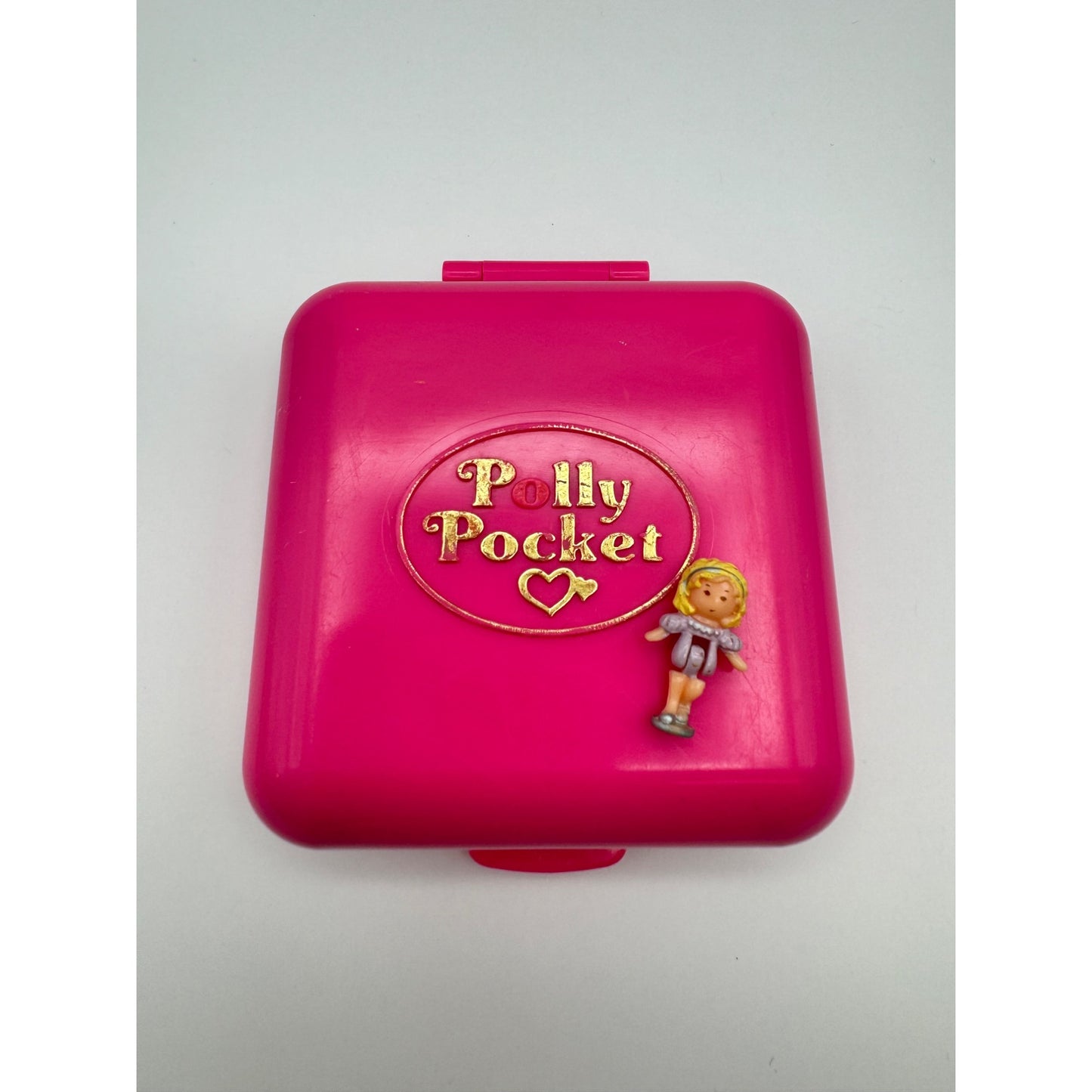 1989 Polly Pocket Partytime Surprise Compact w/ 1 Figure