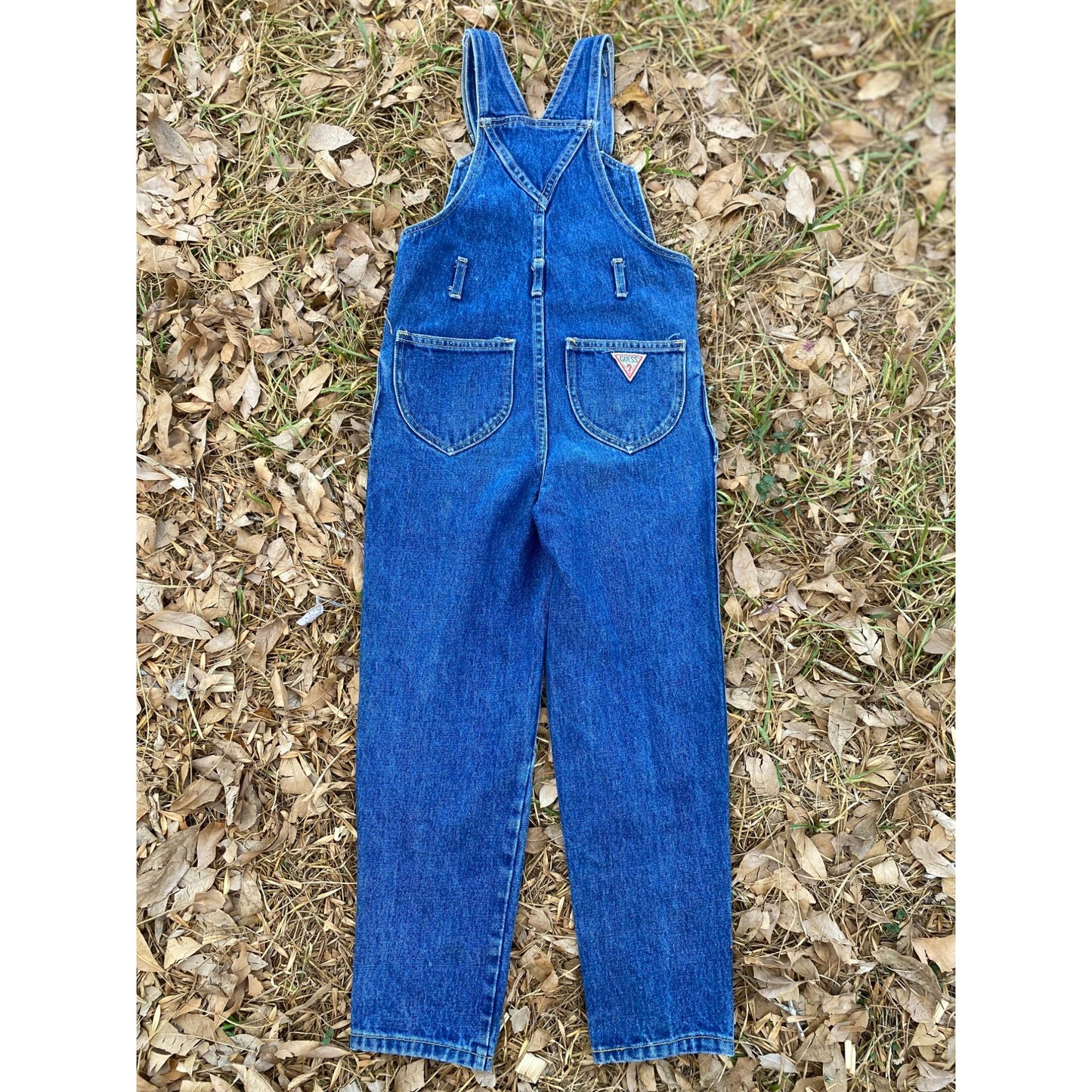 80/90's Guess Girls Denim Jean Overalls Size 10