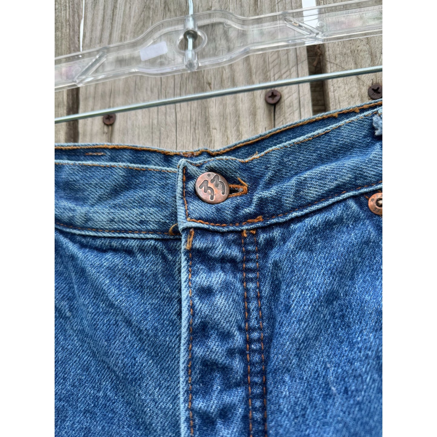90's 33 Jeans & Sportswear Dark Wash High Rise Denim Jeans 30