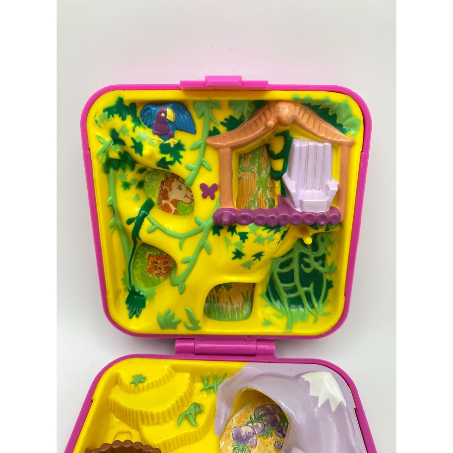 1989 Polly Pocket Wild Zoo World Compact ONLY