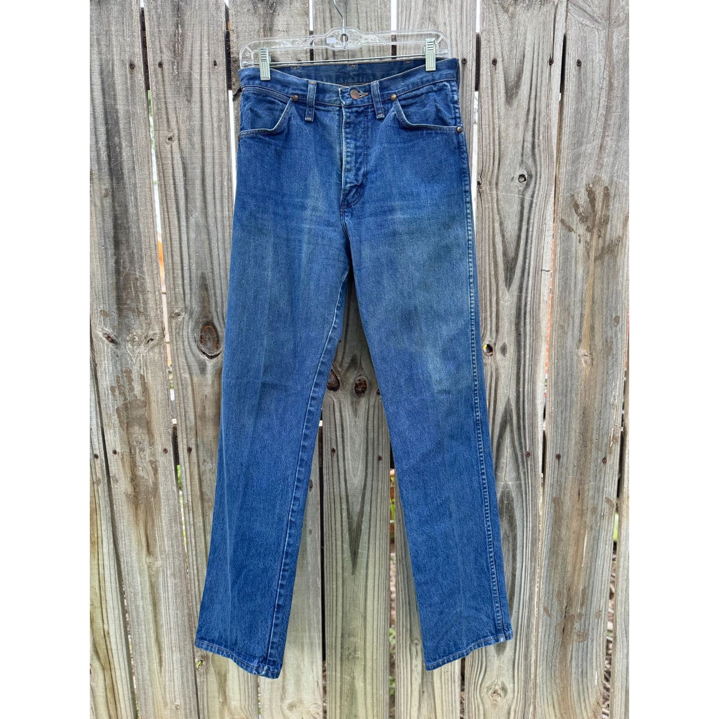 80's Wrangler Dark Wash High Rise Denim Jeans 30 x 33