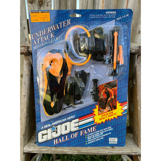 92' G.I. Joe Hall of Fame Underwater Attack Mission Gear
