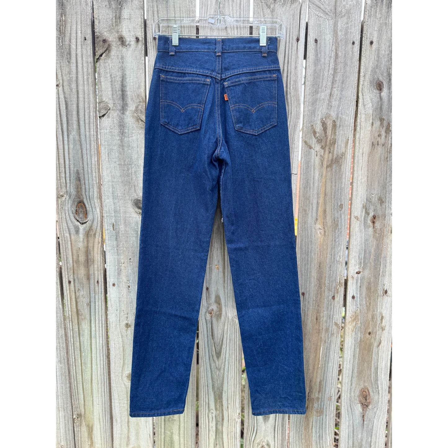 86' Levi's Juniors Dark Wash High Rise Denim Jeans 7