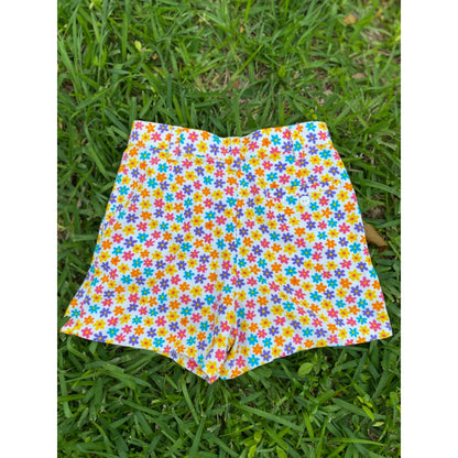 90’s Copper Key Flower Power Shorts 10