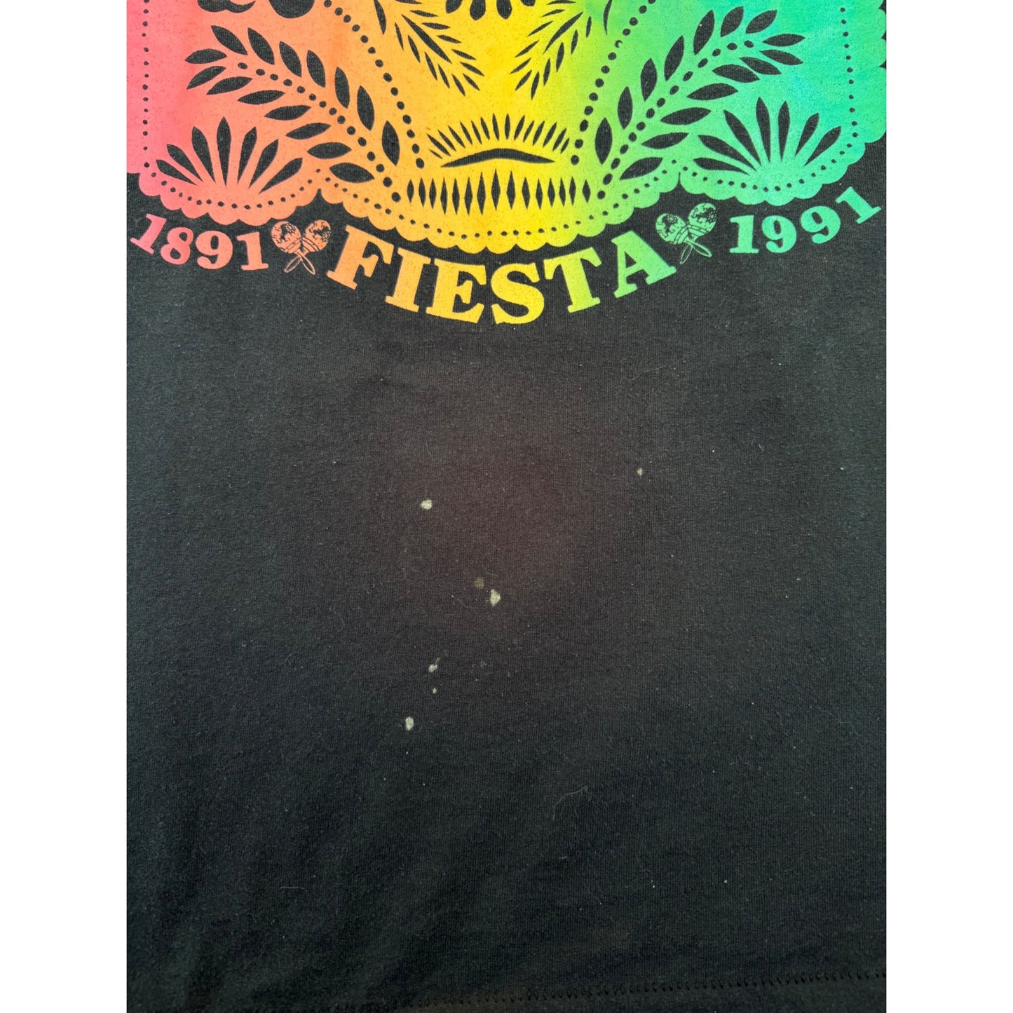 91' Fiesta San Antonio TX Single Stitch Tee T-Shirt XL