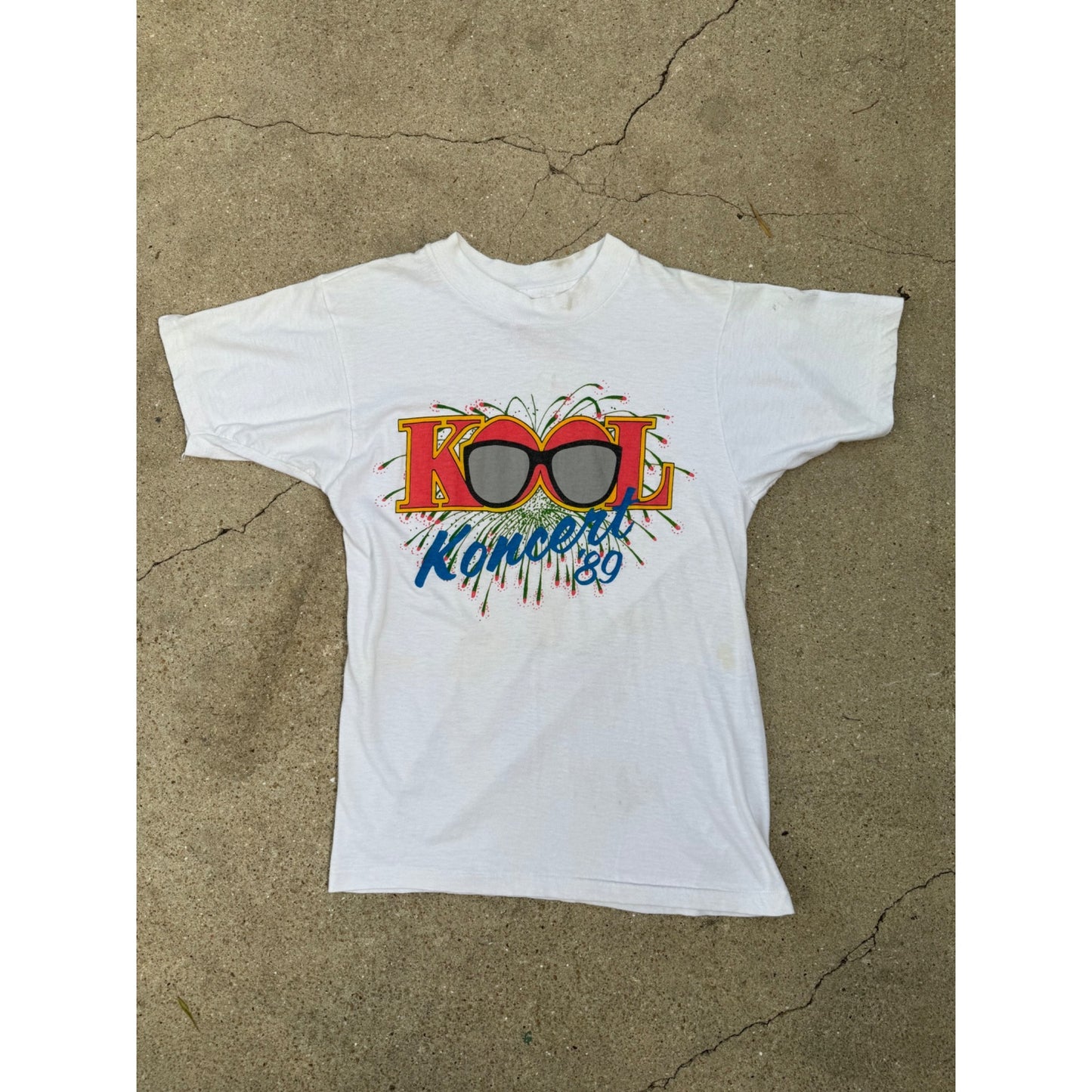 89' Kool Koncert Single Stitch Graphic Tee T-Shirt Medium