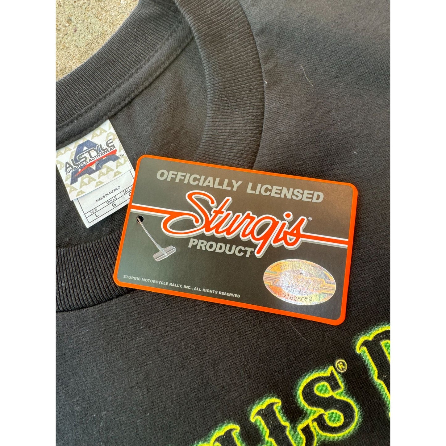 NWT 2014 Sturgis Wild Bill 74th Black Hills Rally Motorcycle Graphic Tee Large