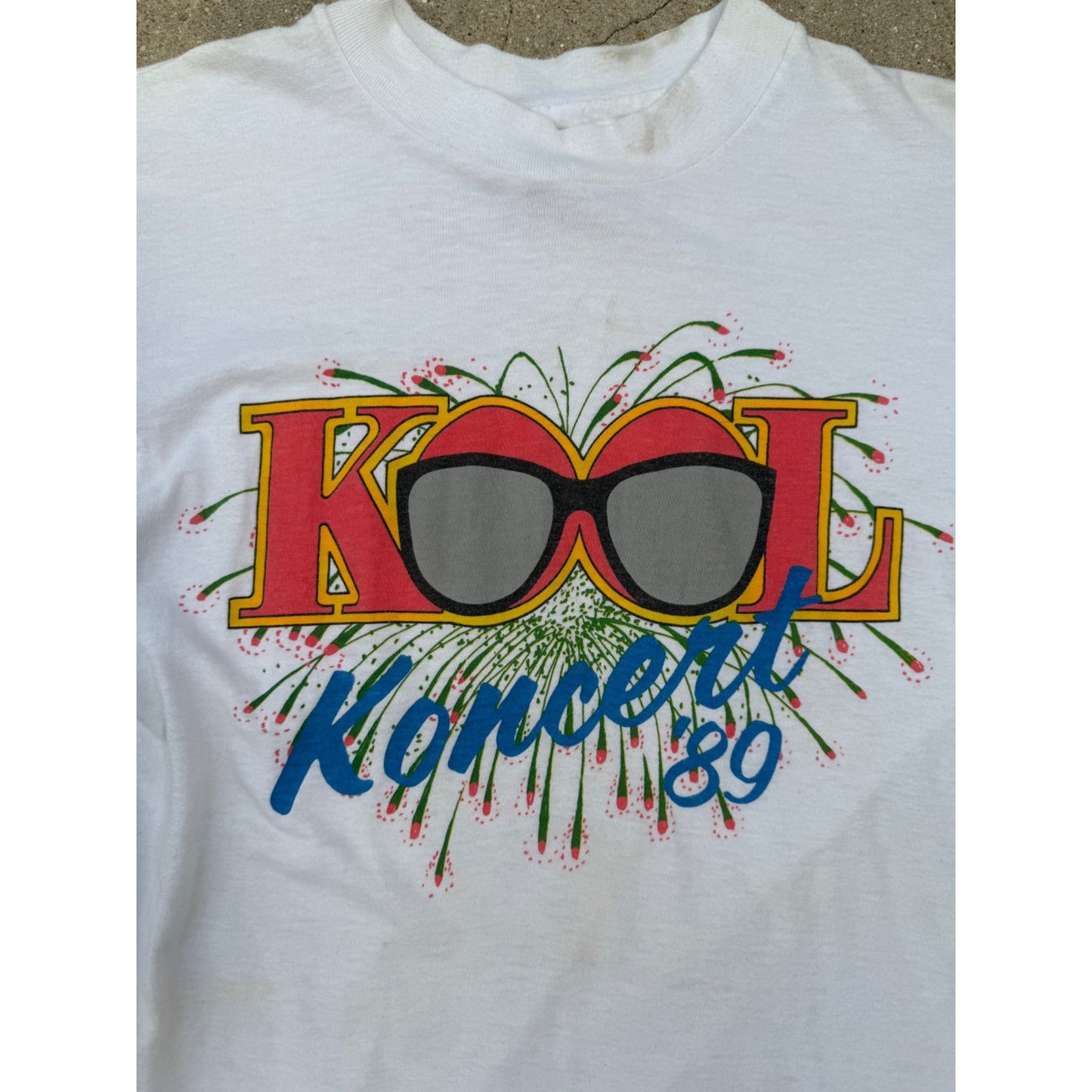 89' Kool Koncert Single Stitch Graphic Tee T-Shirt Medium