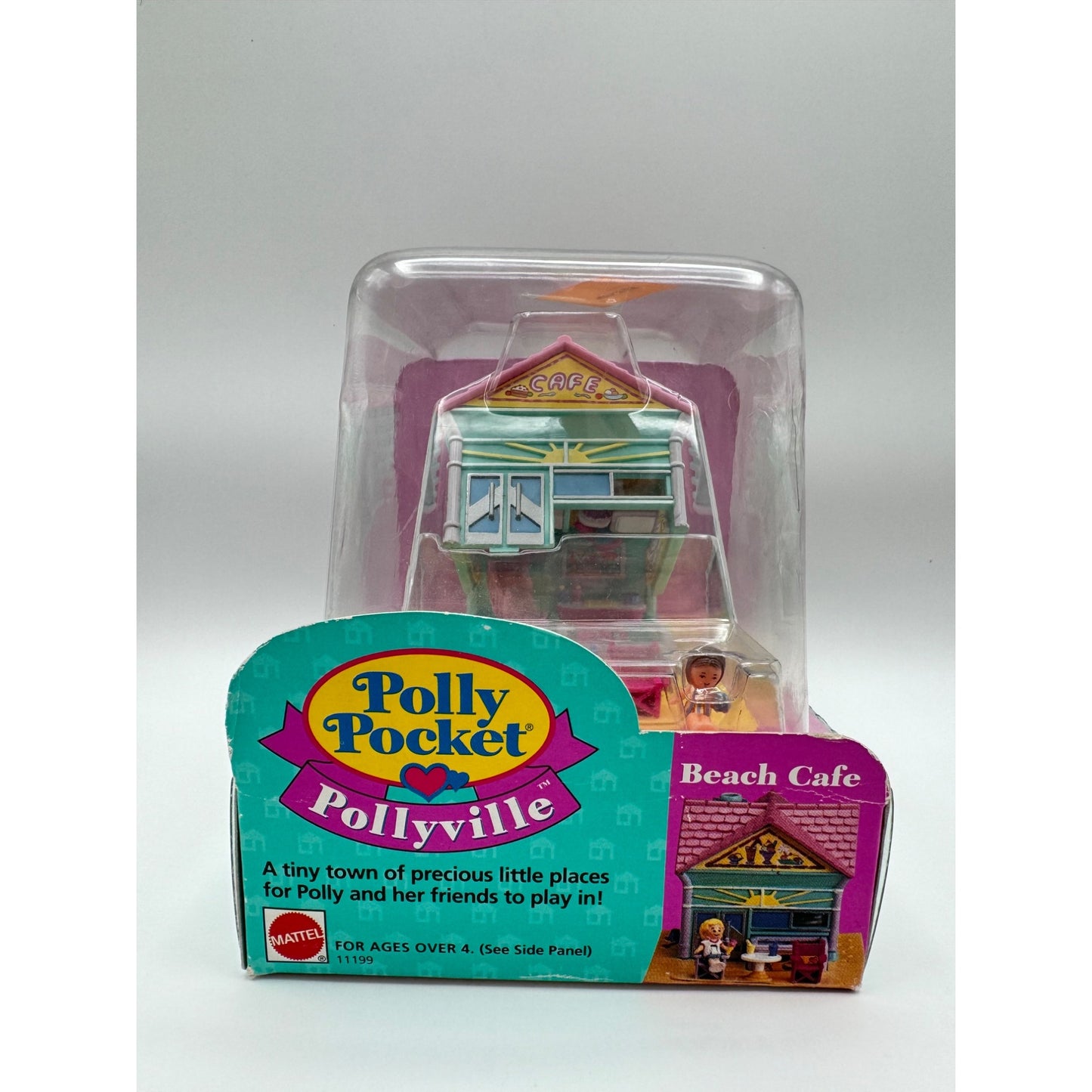 NEW 1993 Polly Pocket Beach Cafe / Beach Holiday New In Box