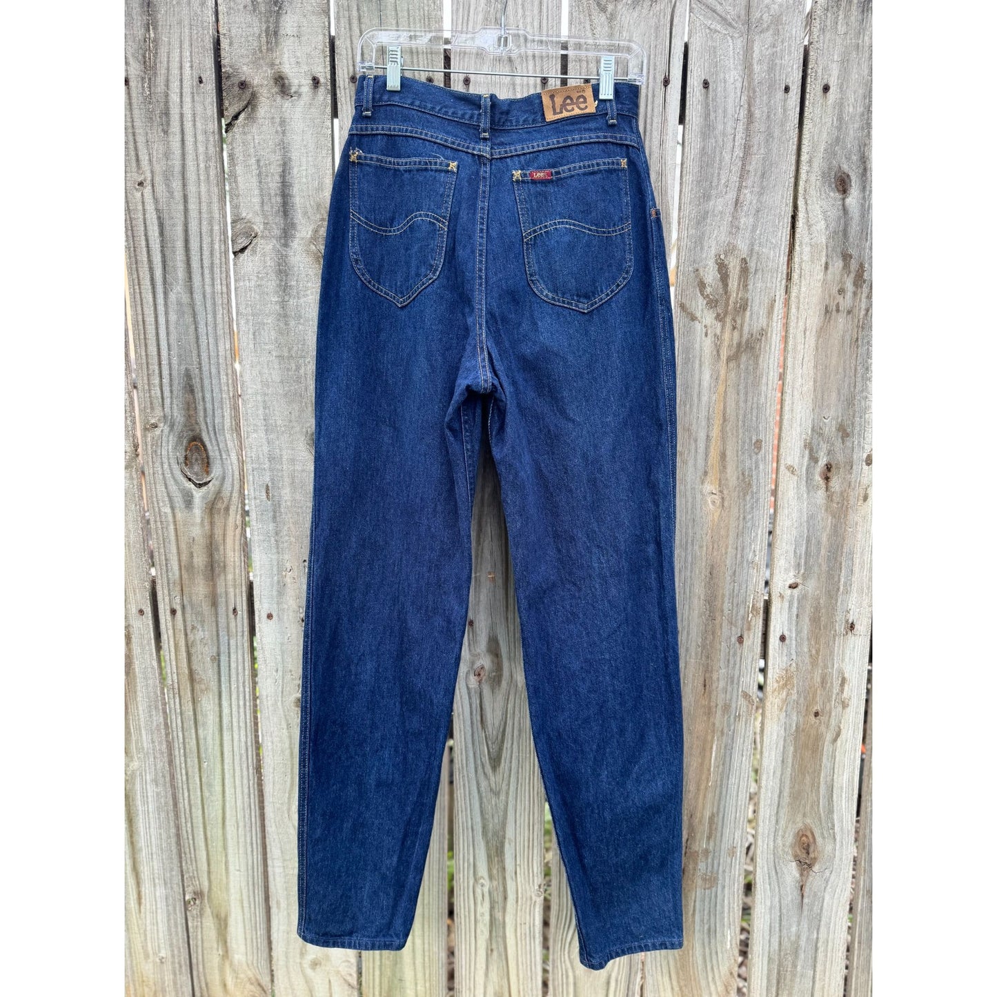 80''s Lee Dark Wash Ultra High Rise Denim Jeans 11