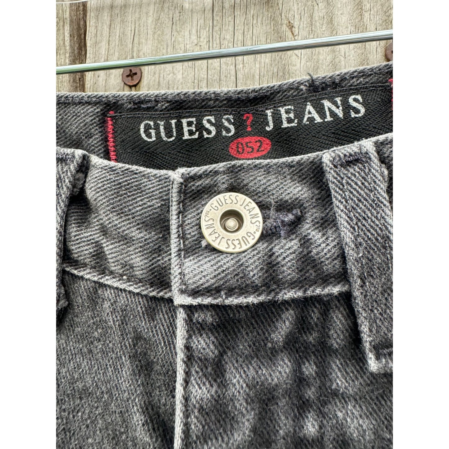 90's Guess Black High Rise Denim Jeans 27