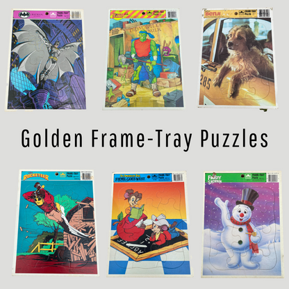 Individual Golden Frame-Tray Puzzles