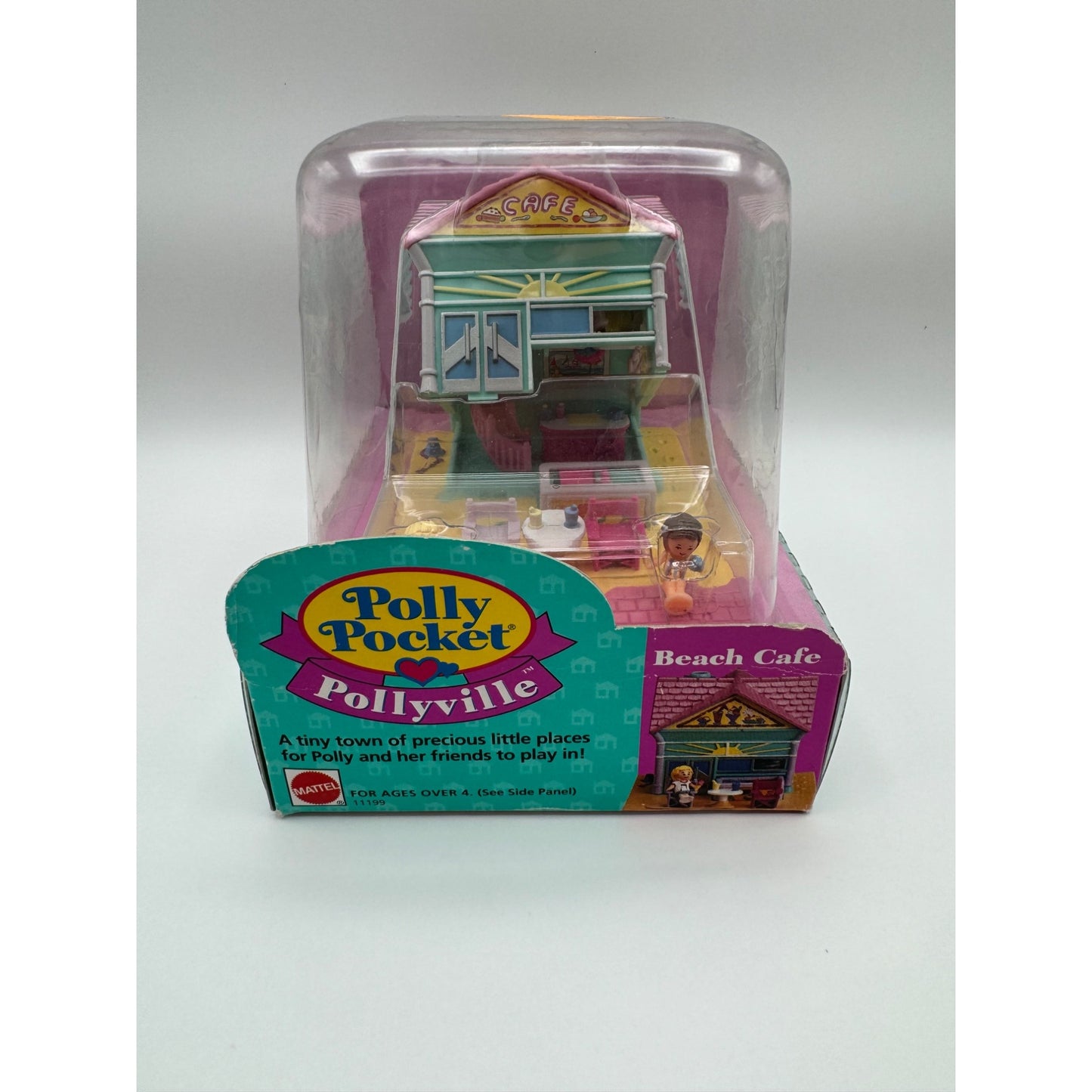 NEW 1993 Polly Pocket Beach Cafe / Beach Holiday New In Box