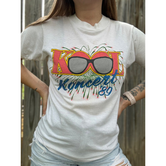 89' Kool Koncert Single Stitch Graphic Tee T-Shirt Medium