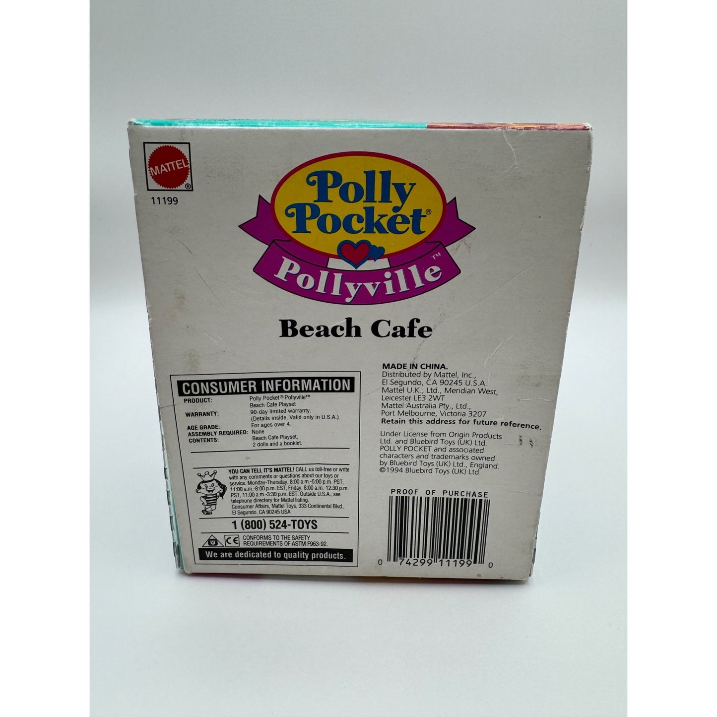 NEW 1993 Polly Pocket Beach Cafe / Beach Holiday New In Box