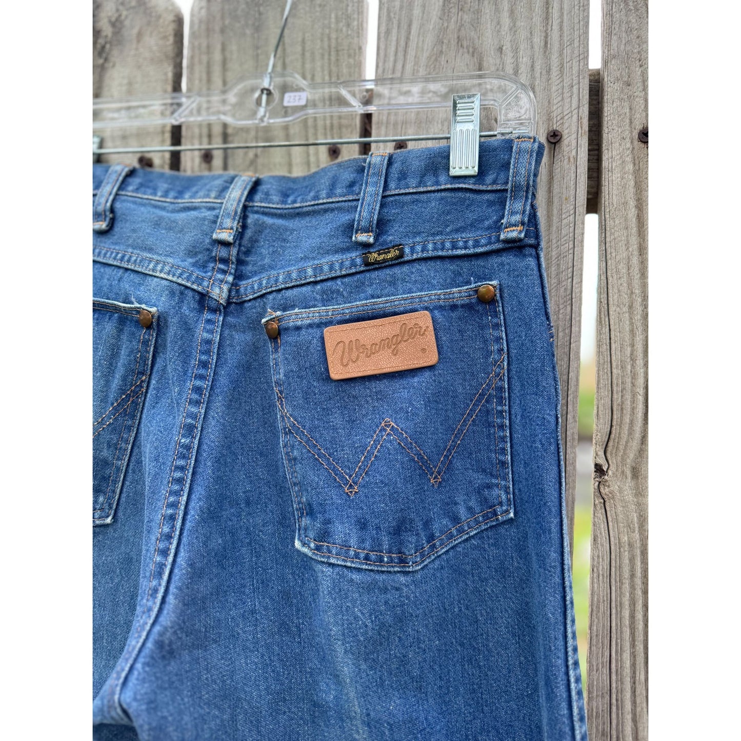 80's Wrangler Dark Wash High Rise Denim Jeans 30 x 33