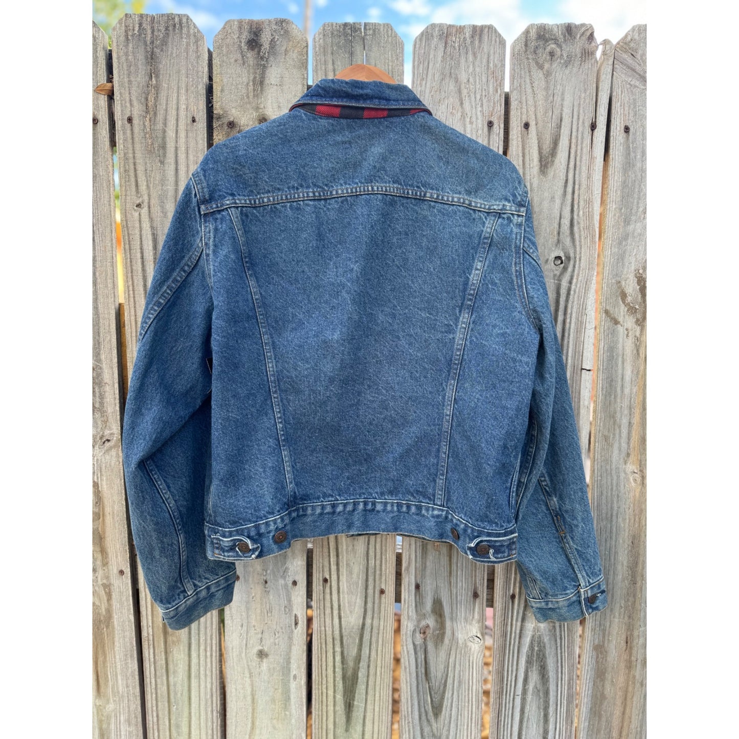 80's Levi's Jean Denim Trucker Jacket Type III Large